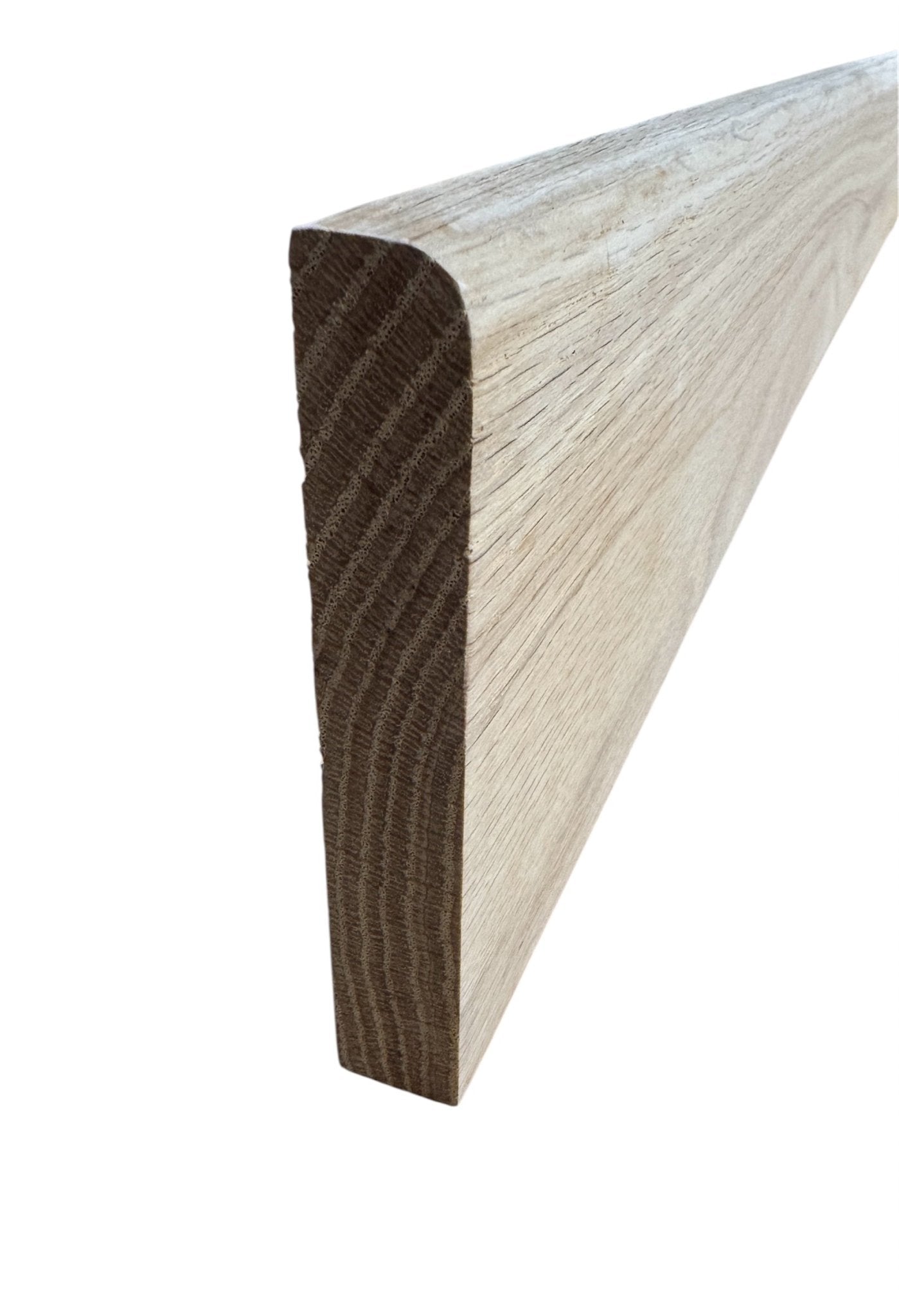 SOLID OAK NATURAL SKIRTING BOARD UNFINISHED CHOICE STILE 20 x 95 mm - Hardwood Yard