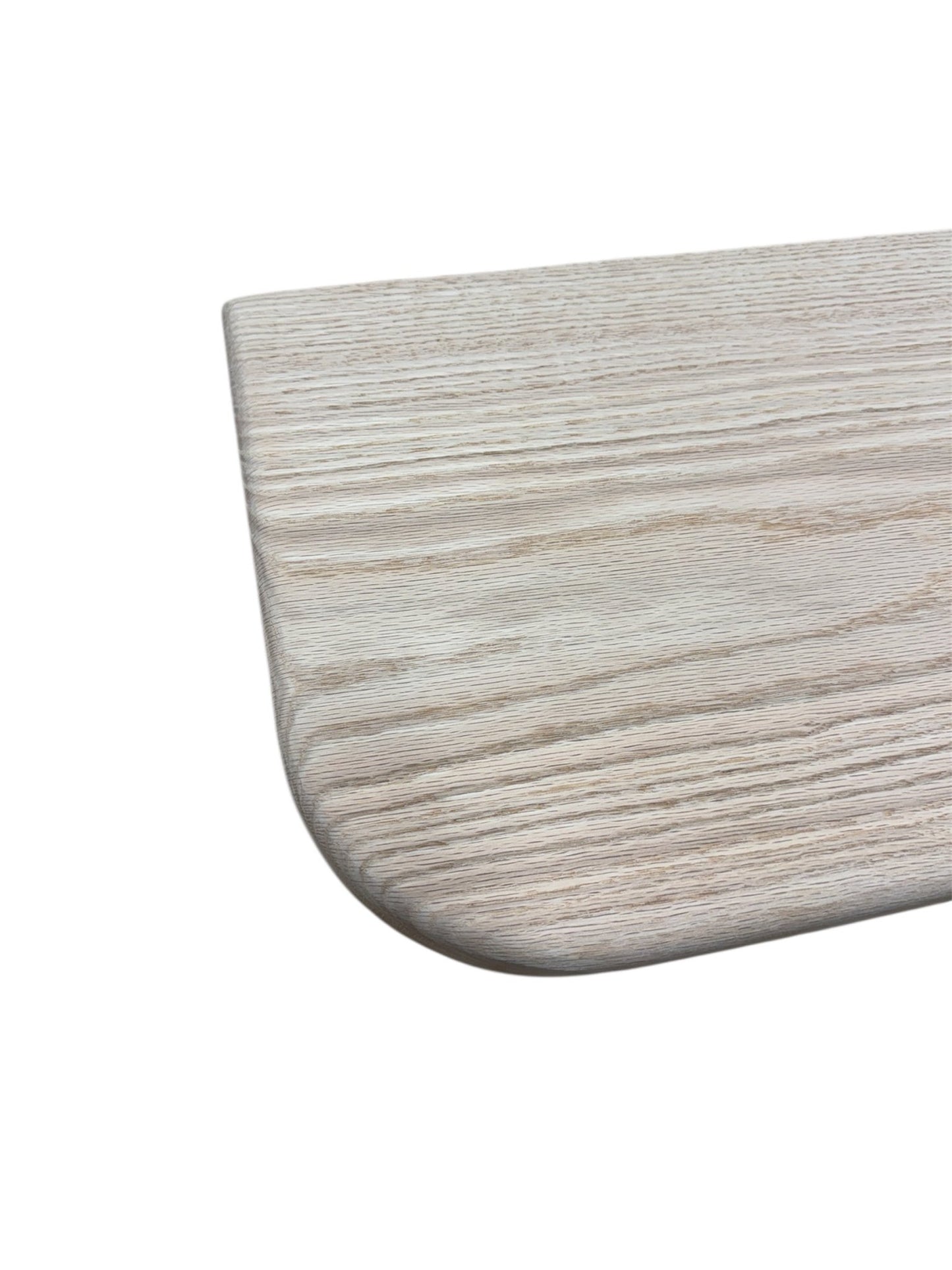 Solid Oak StairCase Stair Cladding Kit Treat And Riser Replacement Pencil Edge - Hardwood Yard