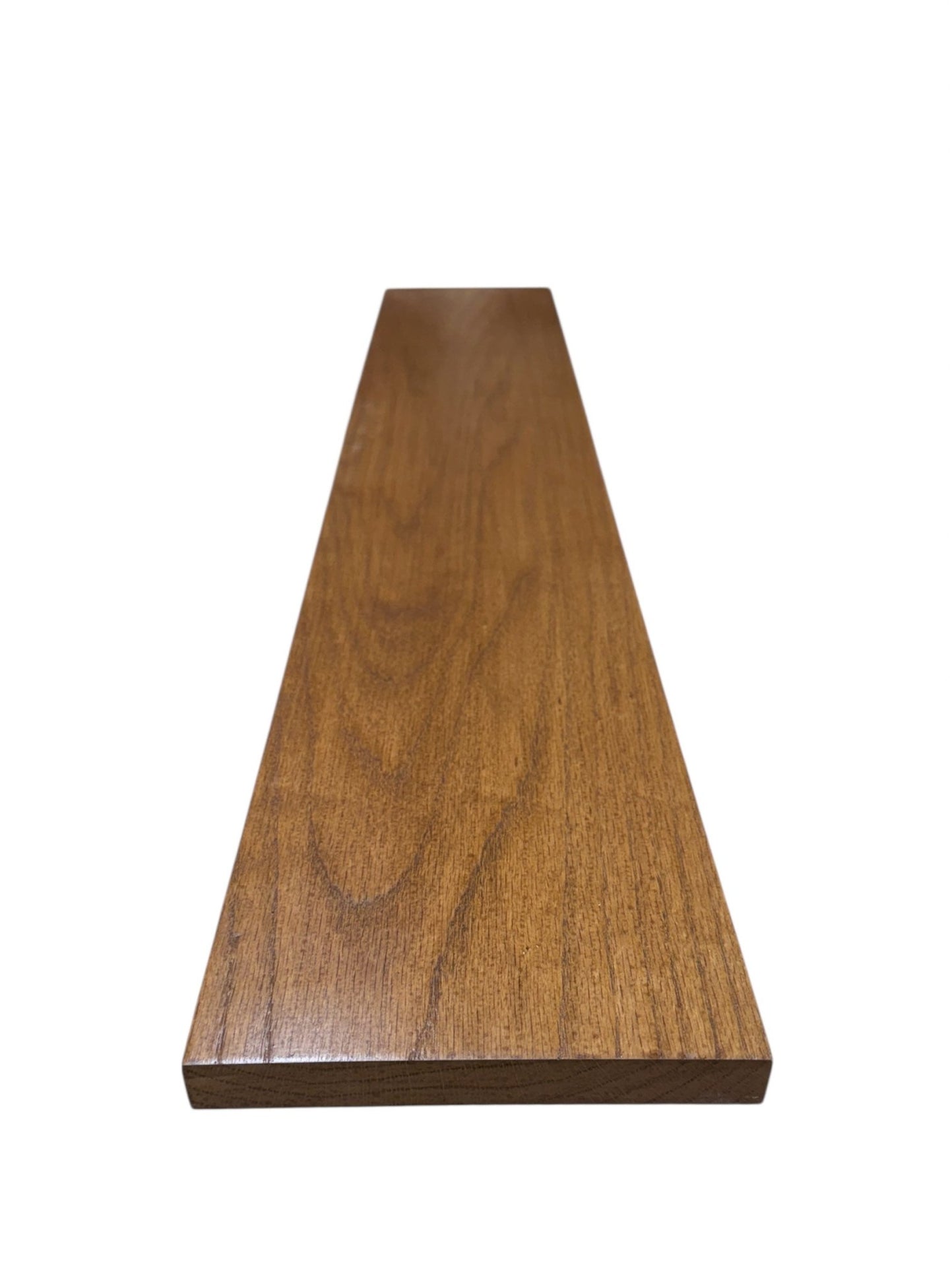 Golden Oak Finish Solid Oak StairCase Stair Cladding Kit Treat And Riser Replacement Pencil Edge - Hardwood Yard