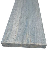 Grey Finish Solid Oak StairCase Stair Cladding Kit Treat And Riser Replacement Pencil Edge - Hardwood Yard