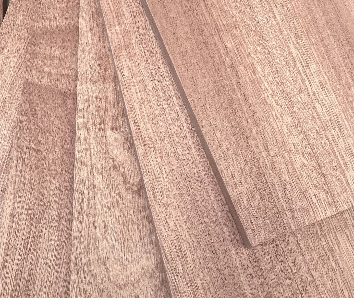 Sapele Boards Kiln Dried Planned Solid Sapele Planed to 22mm Thickness Smooth Finnish - Hardwood Yard