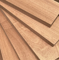 Sapele Boards Kiln Dried Planned Solid Sapele Planed to 22mm Thickness Smooth Finnish - Hardwood Yard