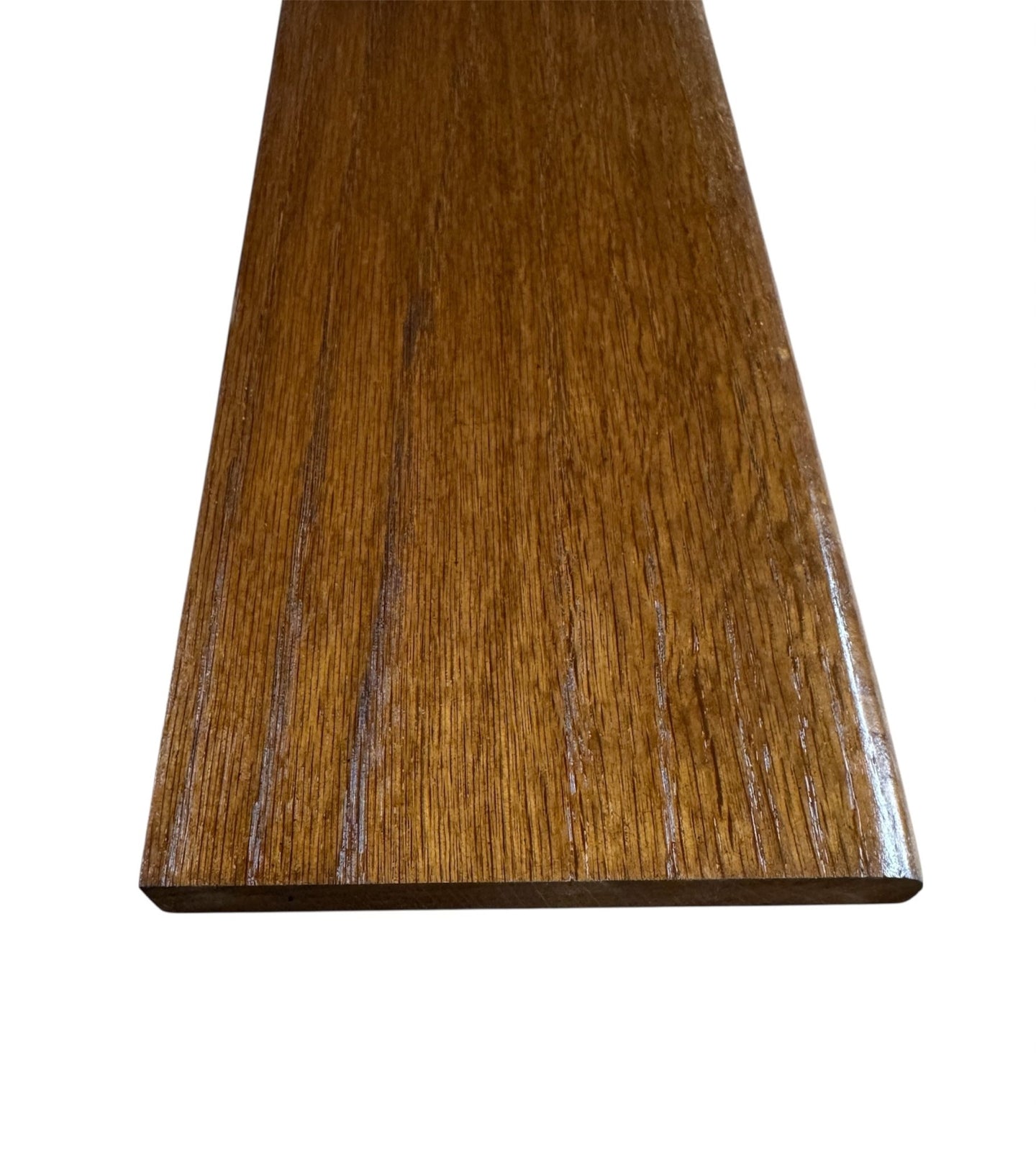 SOLID OAK NATURAL SKIRTING BOARD ENGLISH OAK FINISH CHOICE SIZE Rounded - Hardwood Yard