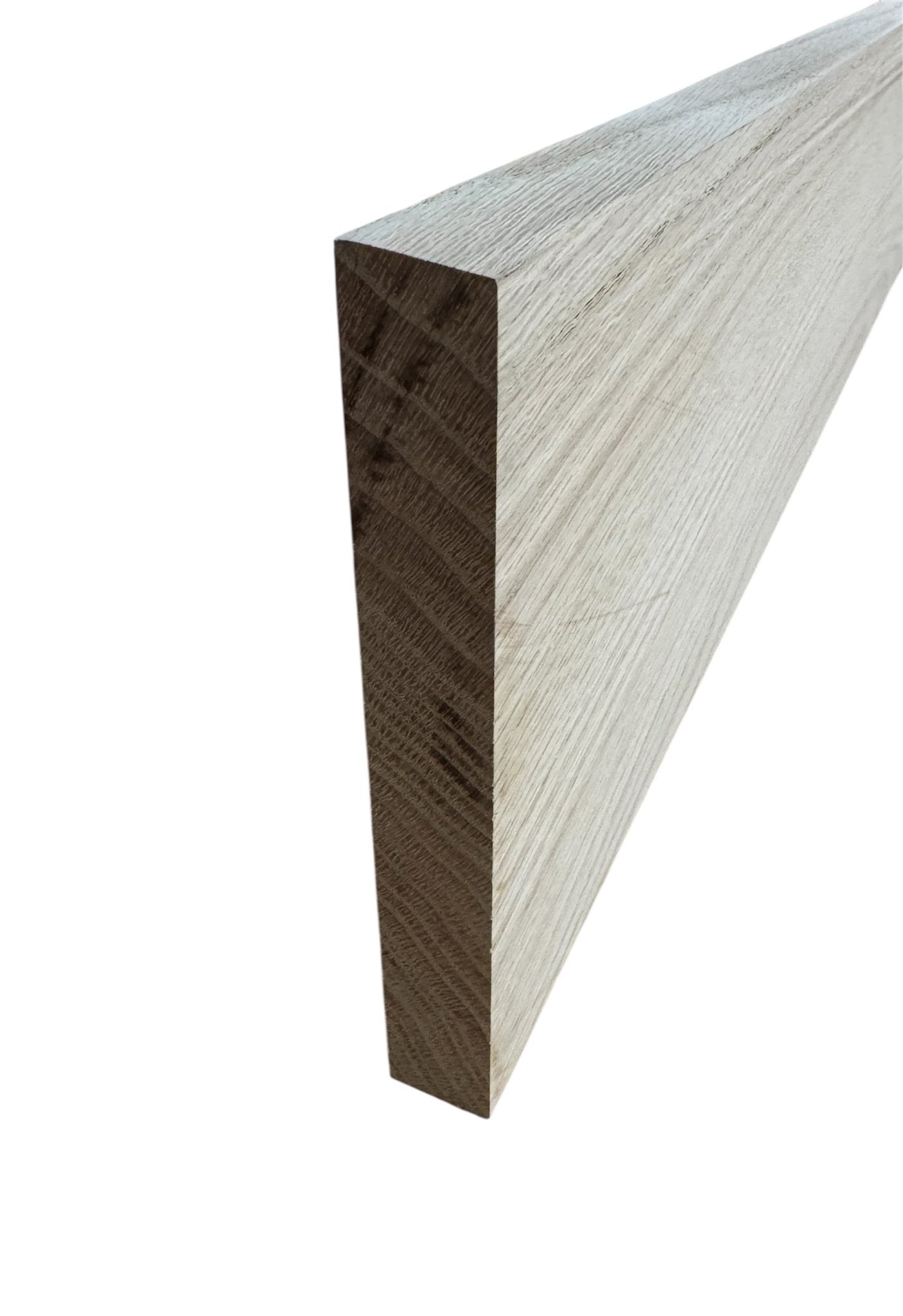 SOLID OAK NATURAL SKIRTING BOARD UNFINISHED CHOICE STILE 20 x 95 mm - Hardwood Yard