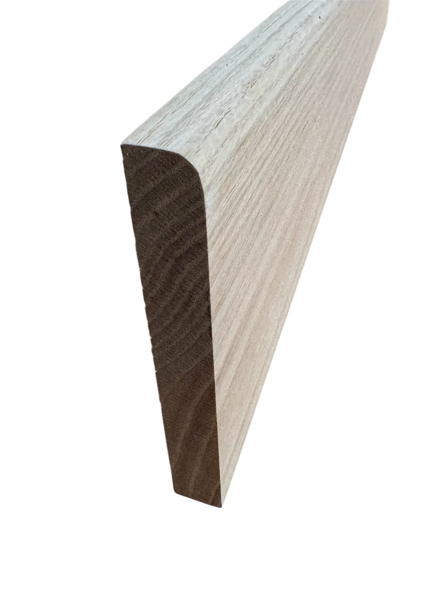 SOLID OAK NATURAL SKIRTING BOARD UNFINISHED CHOICE STILE 20 x 95 mm - Hardwood Yard