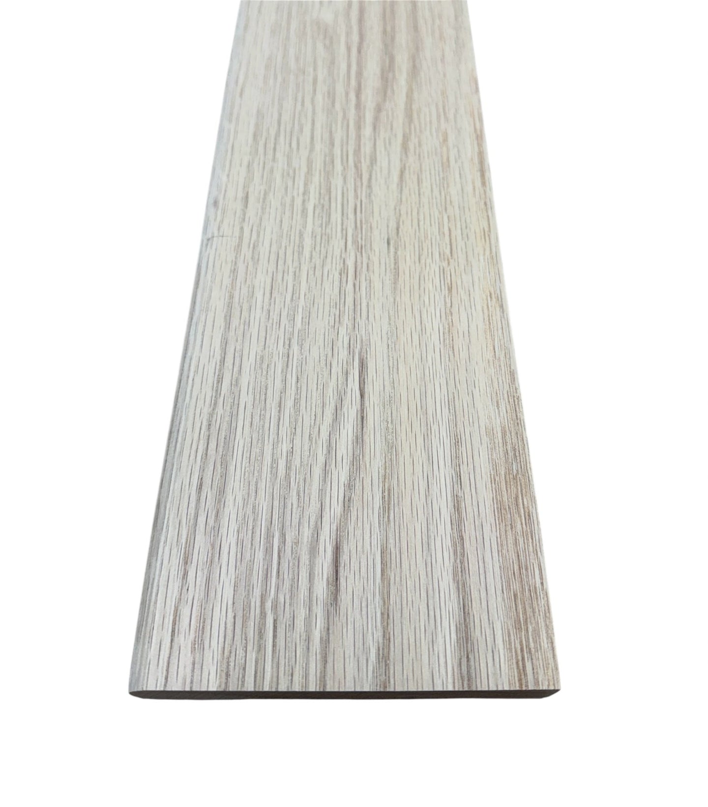 Solid Oak StairCase Stair Cladding Kit Treat And Riser Replacement Pencil Edge - Hardwood Yard