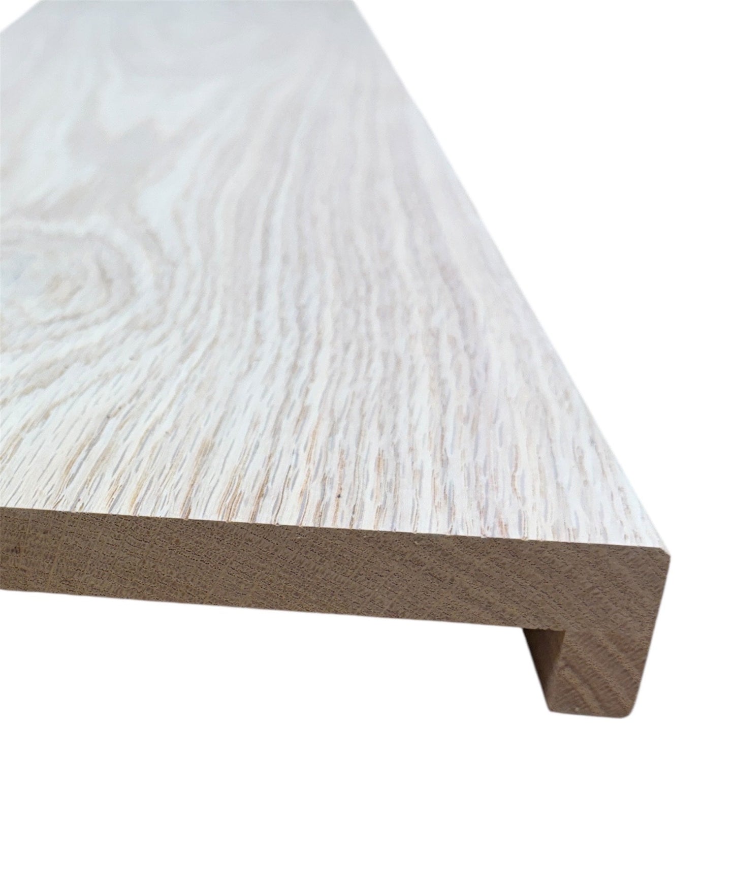 Solid Oak Window Sill Window Board 20 - 22mm Thick Various Sizes And Edge - Hardwood Yard