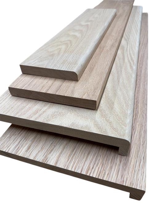 Solid Oak Window Sill Window Board 20-22mm Thick Various Sizes And Edge