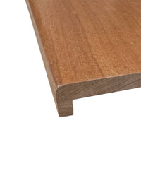 Solid Sapele Window Sill Window Board 20 - 22mm Thick Various Sizes And Edge - Hardwood Yard